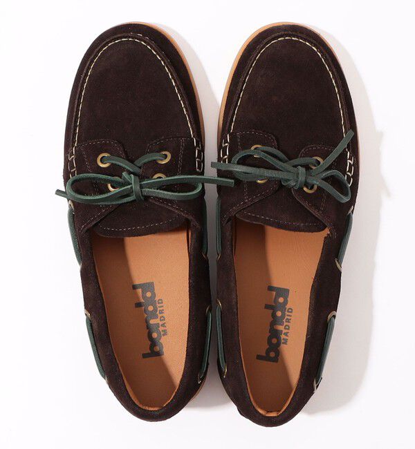 TOMORROWLAND GOODS「bondal MADRID スエード ボートシューズ」|デッキシューズ|