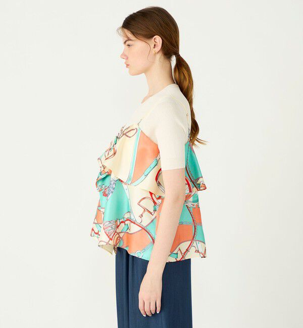 Ballsey「【別注】manipuri for Ballsey Pirouettes キャミソールブラウス」|シャツ・ブラウス|