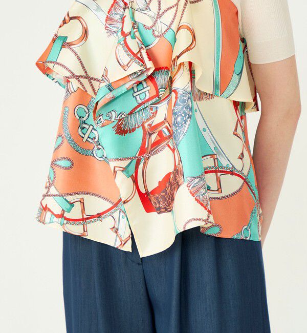 Ballsey「【別注】manipuri for Ballsey Pirouettes キャミソールブラウス」|シャツ・ブラウス|