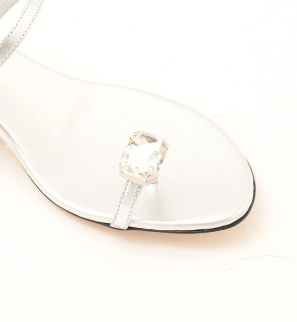 NOLLEY'S「【il Sandalo of capri/イル サンダロ オブ カプリ】フィンガーフックヒールサンダル」|サンダル|