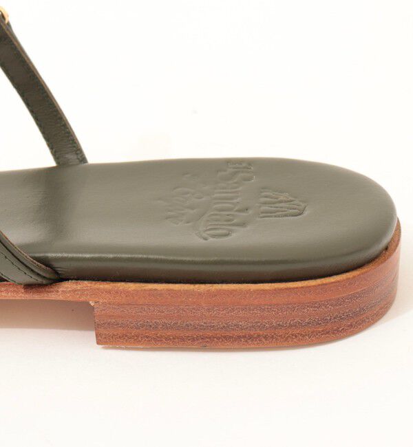 NOLLEY'S「【il Sandalo of capri/イル サンダロ オブ カプリ】フィンガーフックフラットサンダル」|サンダル|