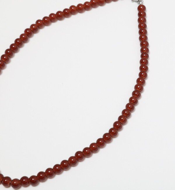 MAQWEL「【MAQWEL/マクウェル】パールトップビーズネックレス」|ネックレス|