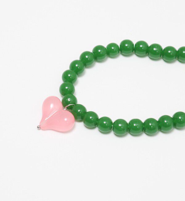 MAQWEL「【MAQWEL/マクウェル】ハートトップビーズネックレス」|ネックレス|