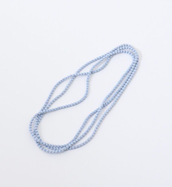 NOLLEY'S「【CITRUS/シトラス】 POMPOMネックレス」|ネックレス|サックス