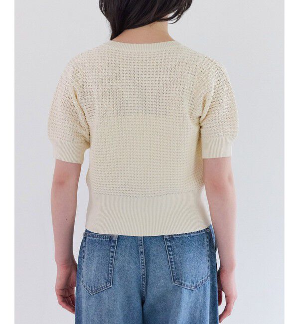 VIS「クルーネックコンパクトカーディガン/イージーケア」|カーディガン|