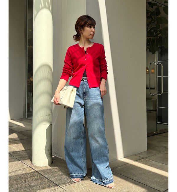 VIS「パターンメッシュカーディガン」|カーディガン|