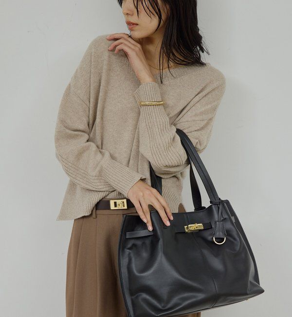  「【2.718】レザートートバッグ」|クラッチバッグ|