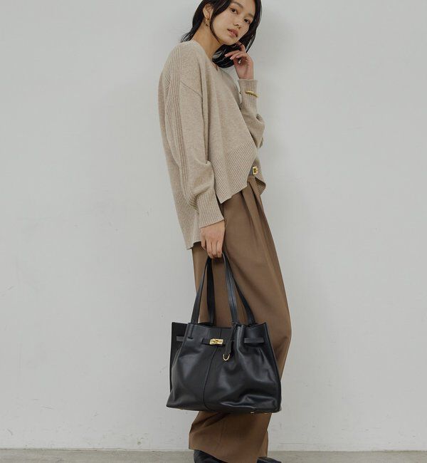  「【2.718】レザートートバッグ」|クラッチバッグ|