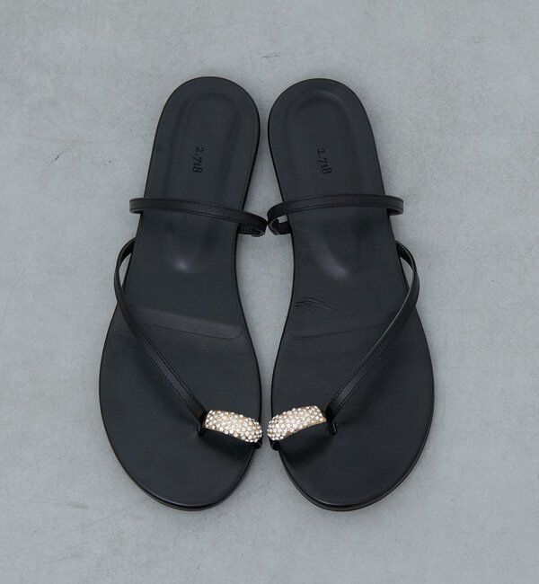  「【2.718】ビジュートングサンダル」|その他|