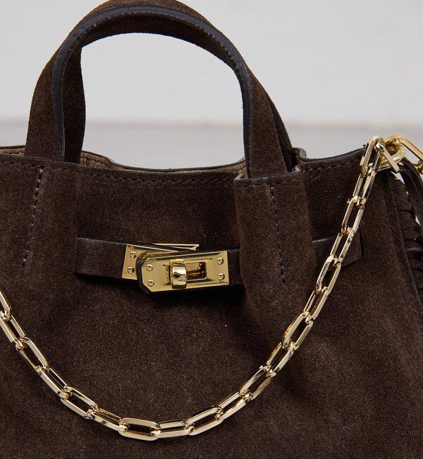  「【2.718】フリンジチェーンミニバッグ」|クラッチバッグ|