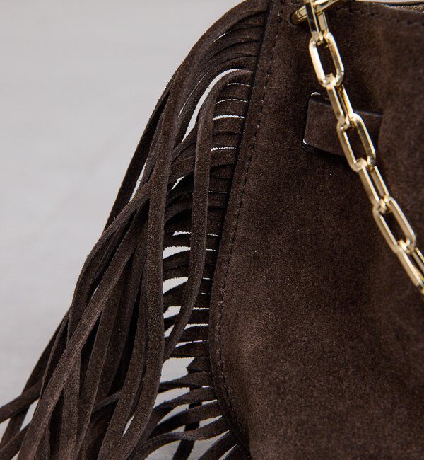  「【2.718】フリンジチェーンミニバッグ」|クラッチバッグ|