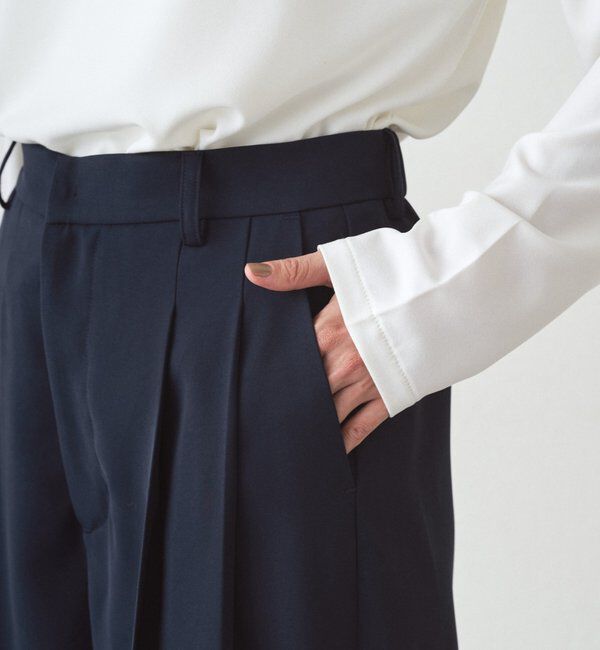  「2タックワイドパンツ」|チノ|