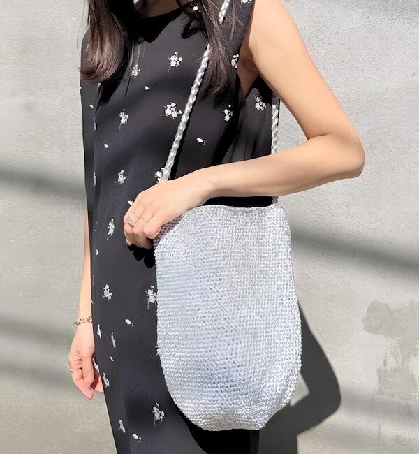  「バケツショルダーバッグ」|ショルダー・メッセンジャー|シルバー