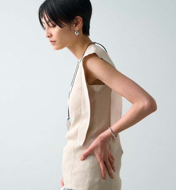  「サイドフラップニット」|ニット・セーター|