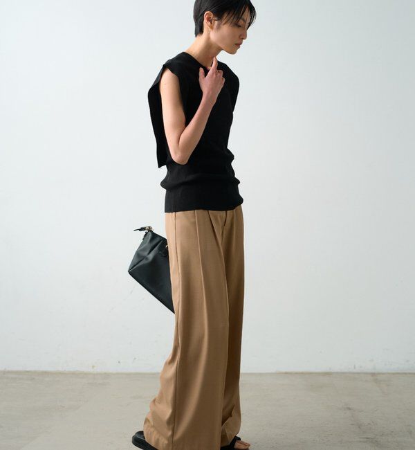  「サイドフラップニット」|ニット・セーター|