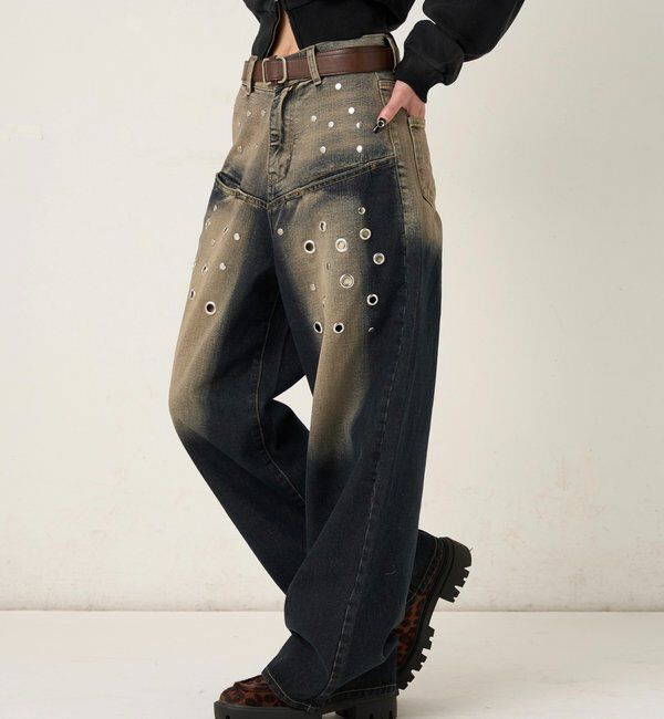  「アイレットスラポケブラストデニム」|デニム|