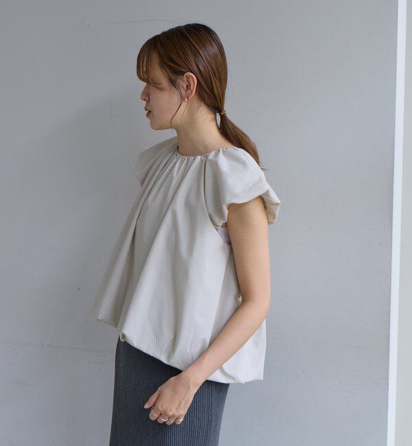  「パフギャザーバルーントップス」|シャツ・ブラウス|