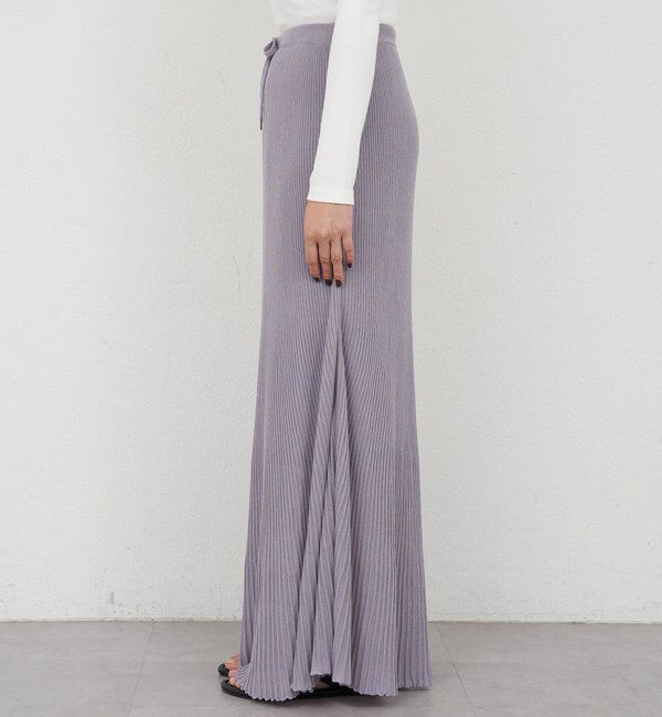  「シアープリーツニットスカート」|スカート|