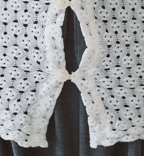  「レース編み2WAYトップス」|Tシャツ・カットソー|