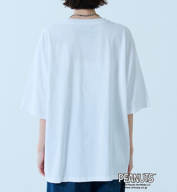 Rouge vif「【JOHNBULL/ジョンブル】PEANUTS プリントTシャツ / スヌーピー」|Tシャツ・カットソー|