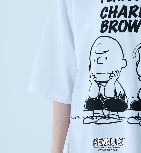 Rouge vif「【JOHNBULL/ジョンブル】PEANUTS プリントTシャツ / スヌーピー」|Tシャツ・カットソー|