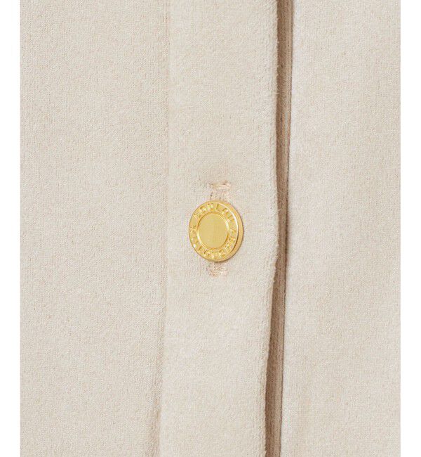 LOULOU WILLOUGHBY「【LOULOU WILLOUGHBY】スエードダブルバックルワンピース」|ワンピース|