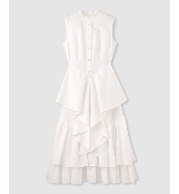 LOULOU WILLOUGHBY「【LOULOU WILLOUGHBY】レイヤードレープワンピース」|ワンピース|