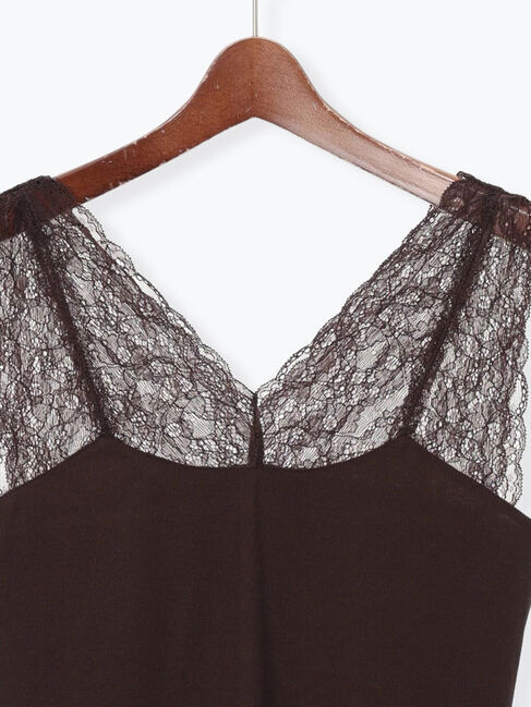 Te chichi「前後2WAYレースネックタンクトップ」|Tシャツ・カットソー|