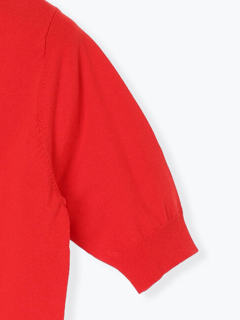 Te chichi「14G天竺ハーフスリーブニットプルオーバー」|ニット・セーター|