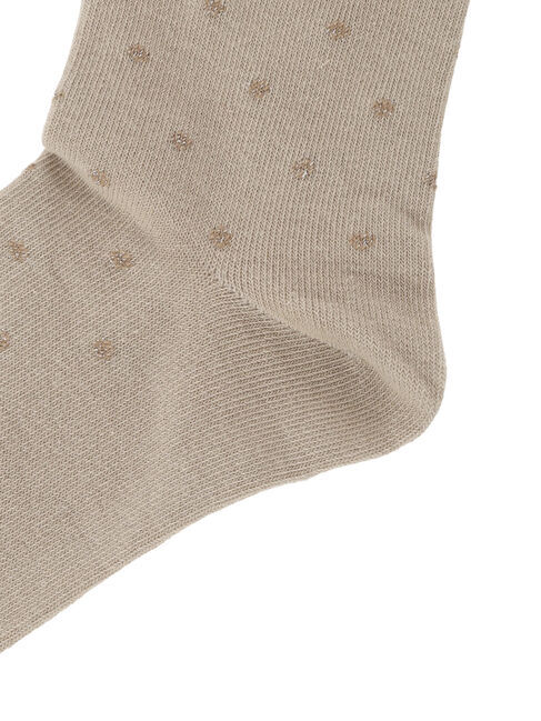 Samansa Mos2「ラメドットソックス」|ソックス|