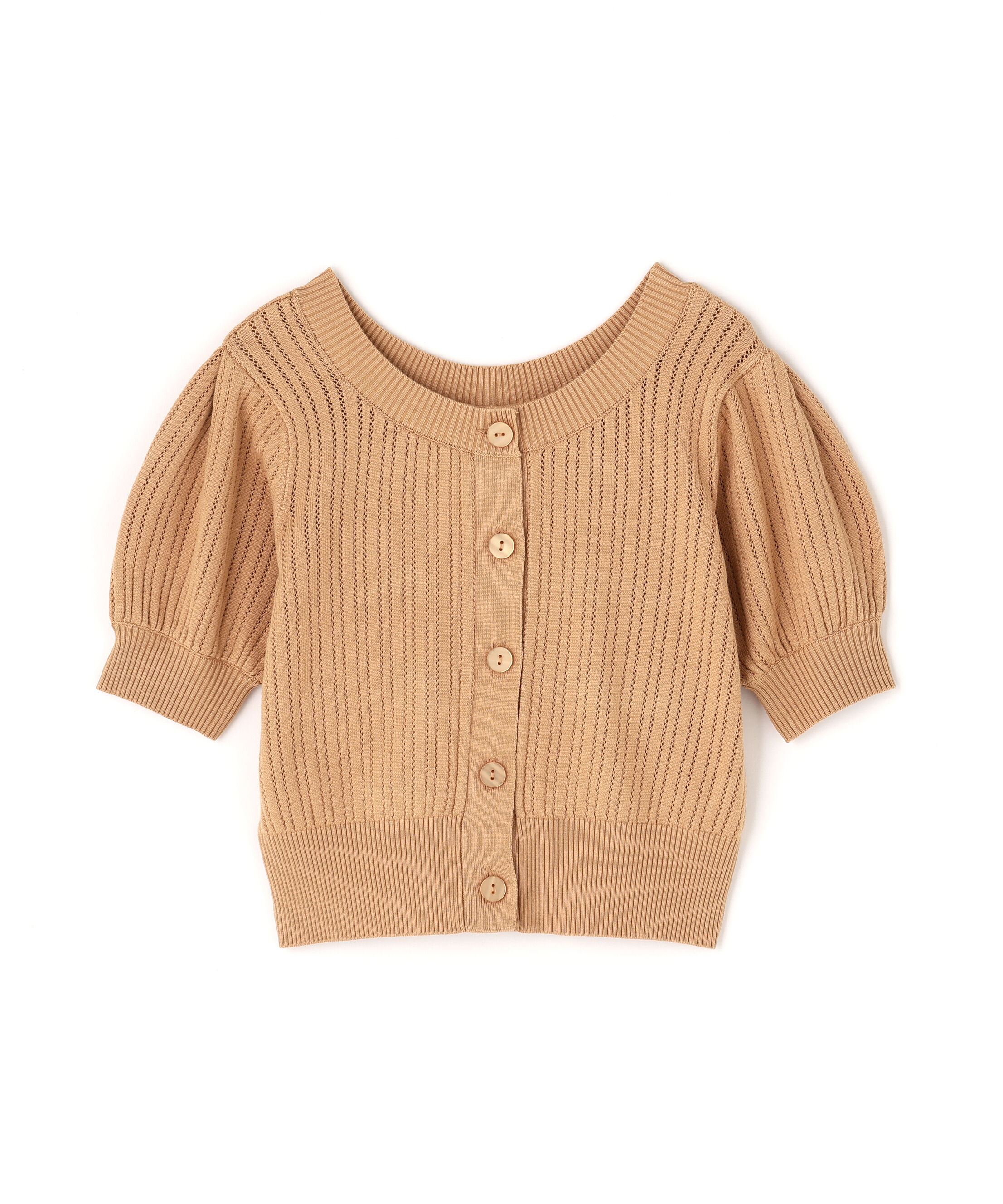  「透かし編み前後2wayカーディガン」|ニット・セーター|