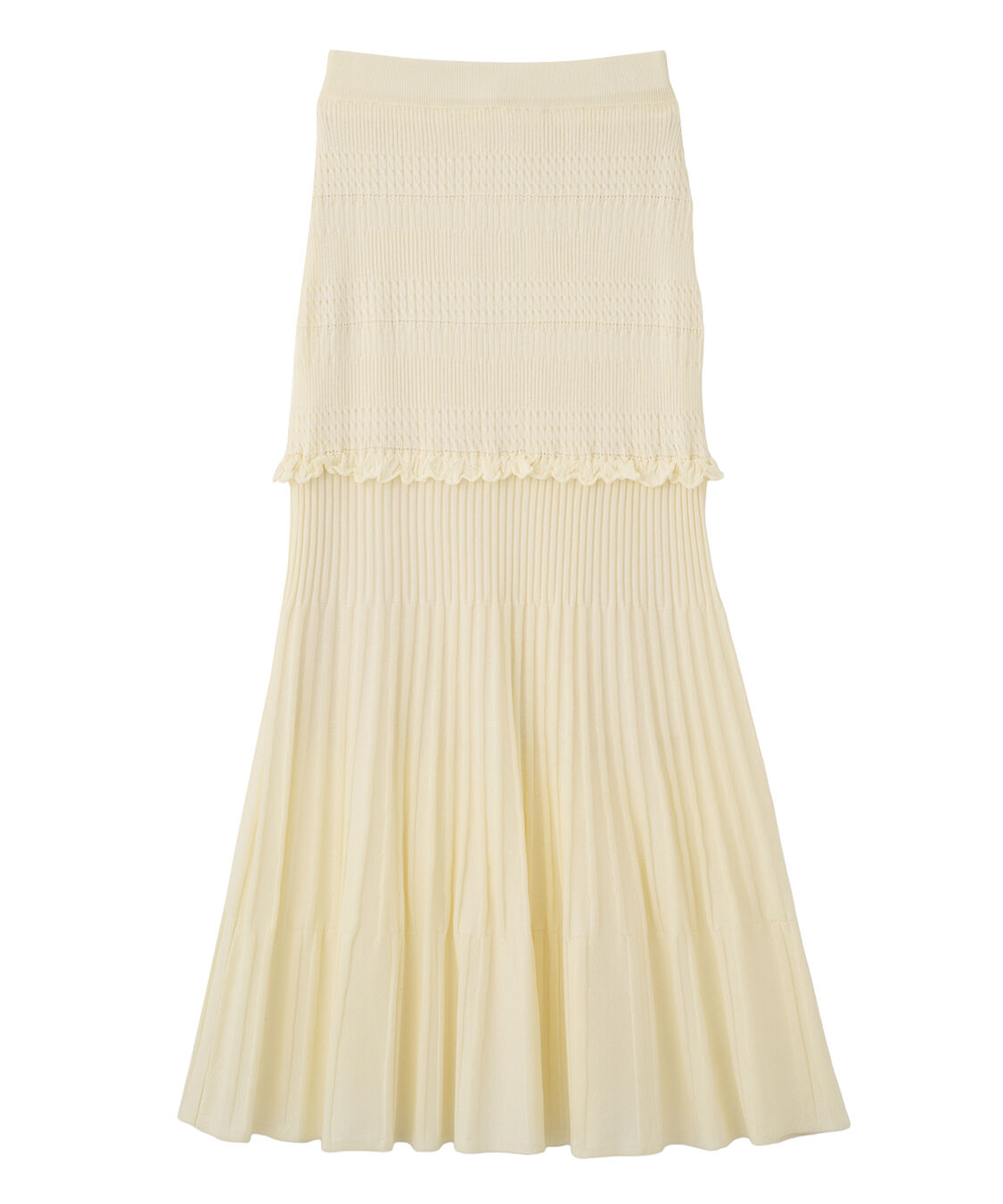 COCO DEAL「柄編みニットマーメイドスカート」|スカート|