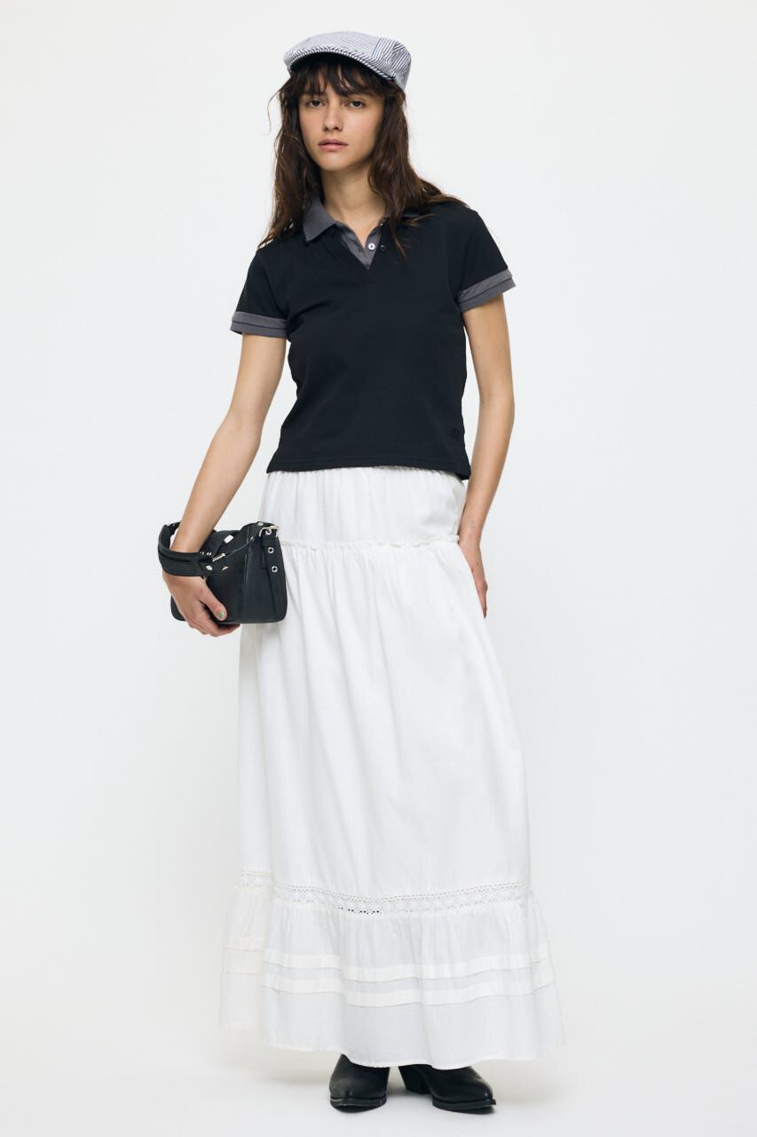 MOUSSY「PIN TUCK MAXI スカート」|スカート|