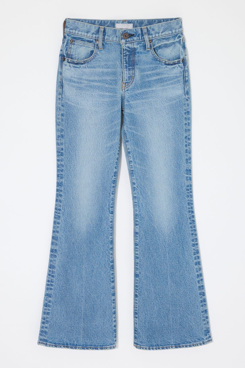 MOUSSY「MVS MIDRISE FLARE」|デニム|