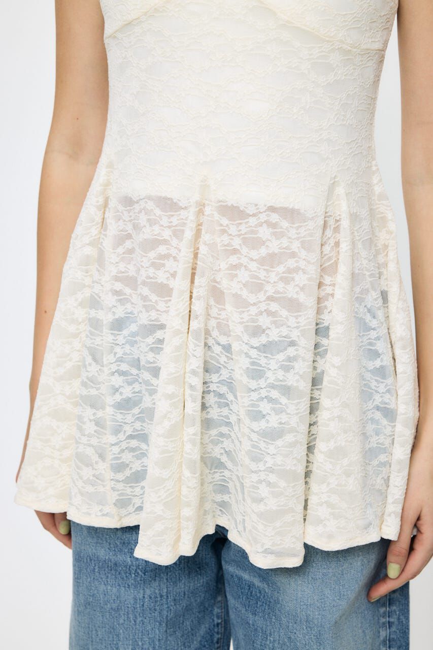 MOUSSY「LACE SKATER ドレス」|ワンピース|