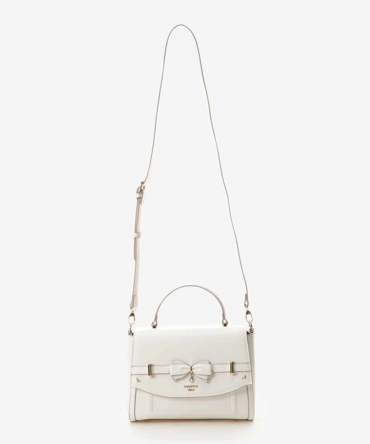 Samantha Vega「アクセントリボンショルダーバッグ」|ショルダー・メッセンジャー|