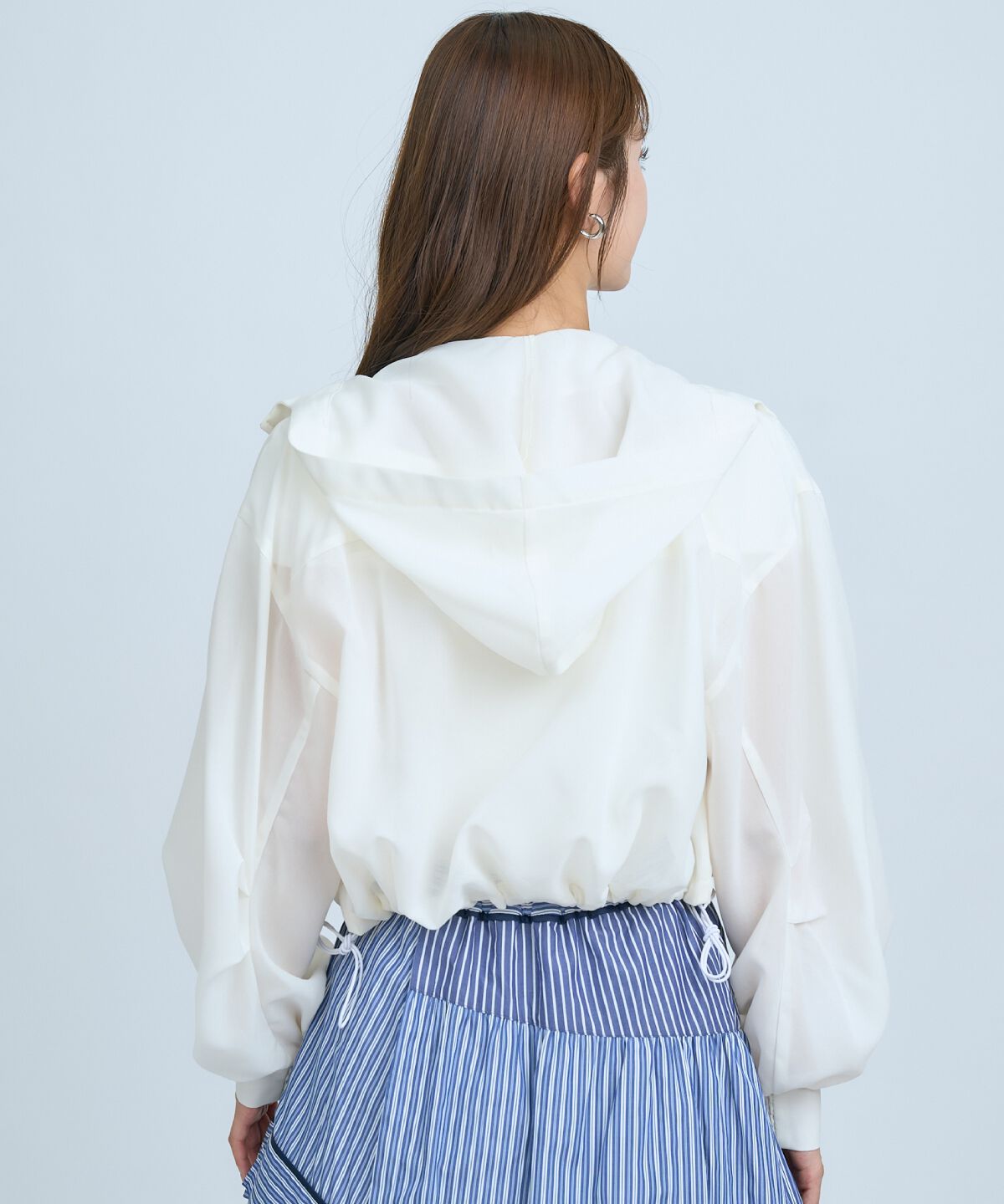 アンドクチュール「シアーフーディーブルゾン」|ブルゾン・スタジャン|