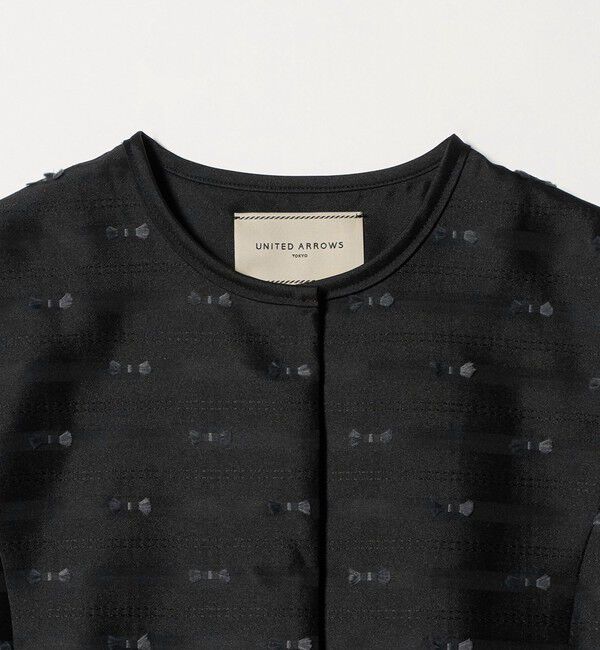 UNITED ARROWS「リボン カットジャガード ベスト」|ベスト・ジレ|