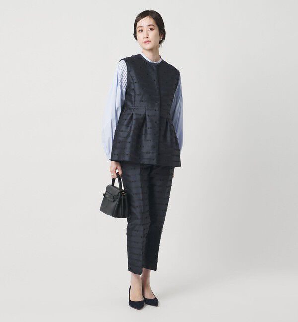 UNITED ARROWS「リボン カットジャガード ベスト」|ベスト・ジレ|