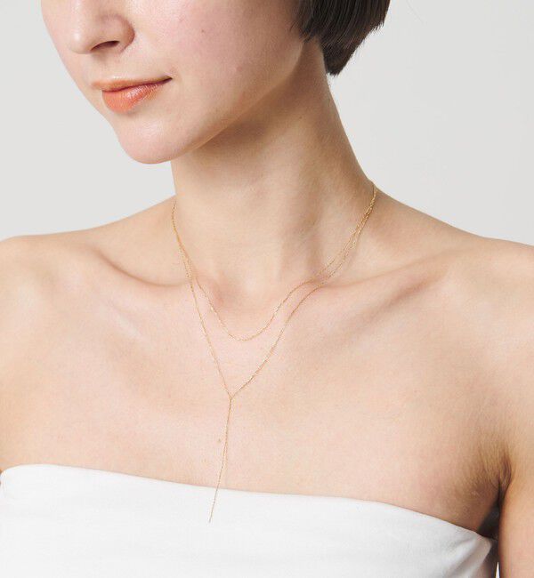 UNITED ARROWS「＜les bonbon &times; otonaMUSE &times; UNITED ARROWS＞NUDE TIE ネックレス」|ネックレス|