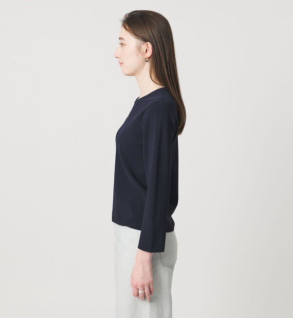 UNITED ARROWS「コンパクト クルーネック ニット ‐ウォッシャブル‐」|ニット・セーター|