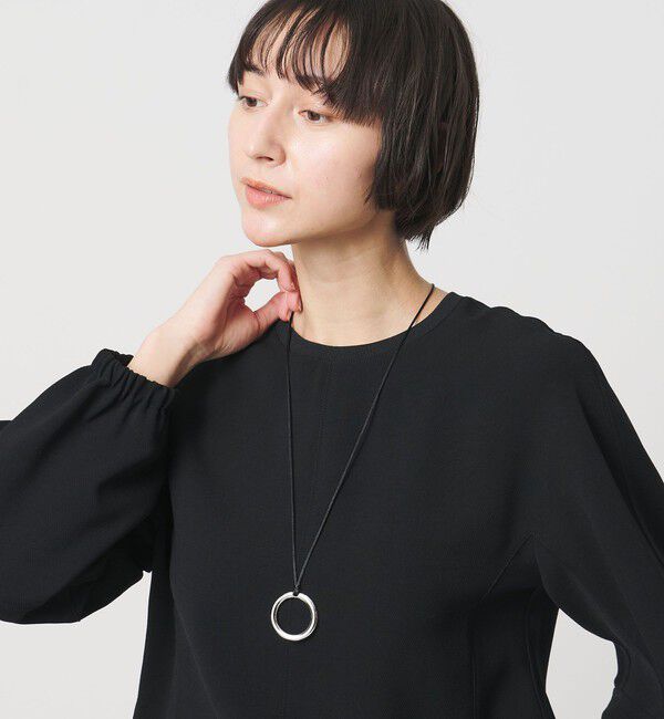 UNITED ARROWS「リング コードネックレス」|ネックレス|