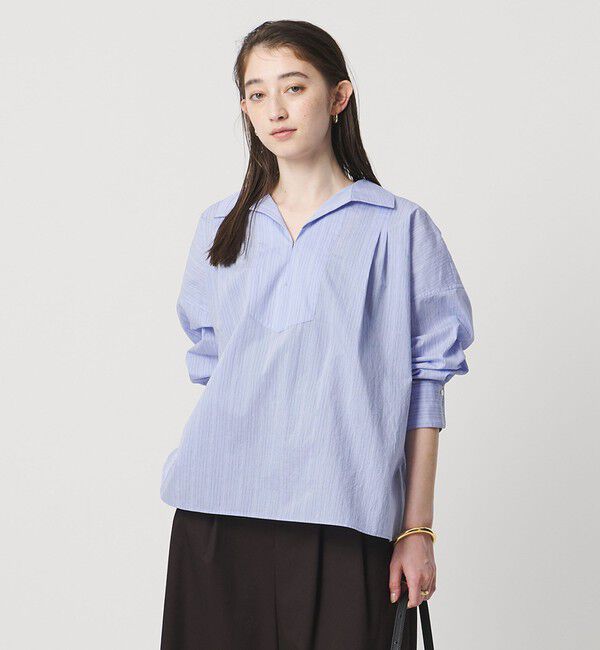 UNITED ARROWS「スキッパー プルオーバー 8分袖 シャツ」|シャツ・ブラウス|その他1