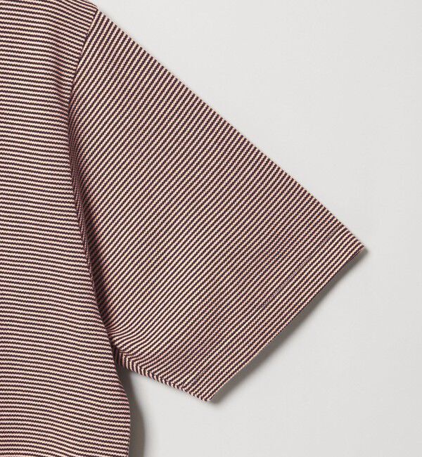 UNITED ARROWS「【別注】＜LACOSTE＞ボーダー クルーネック  Tシャツ」|Tシャツ・カットソー|