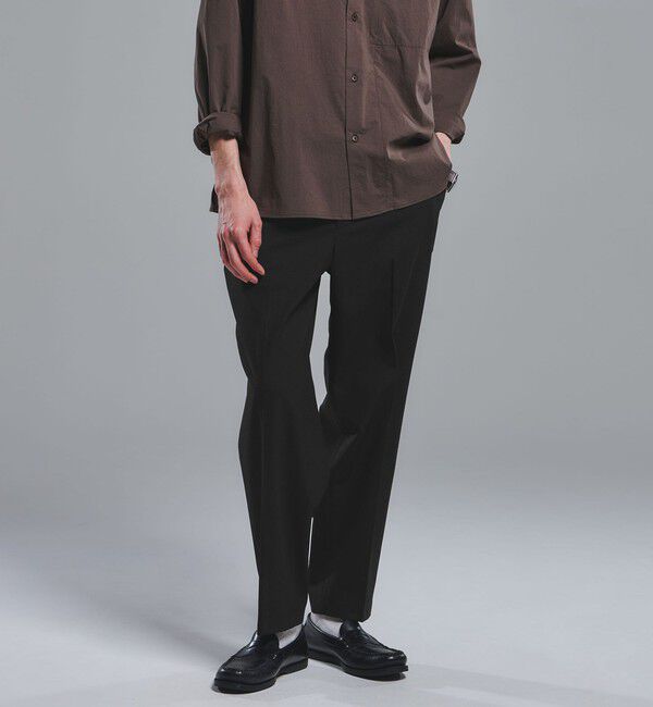 UNITED ARROWS green label relaxing「FREELITCH ワイド ユーティリティ パンツ W2 -2WAYストレッチ・吸水速乾-」|その他|BLACK