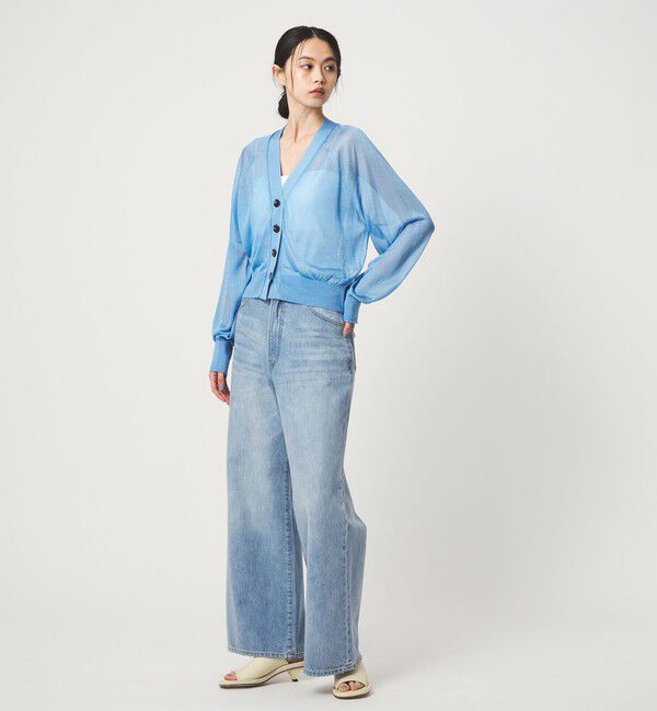 EMMEL REFINES「＜EMMEL REFINES＞EM HW ラメシアー カーディガン」|カーディガン|