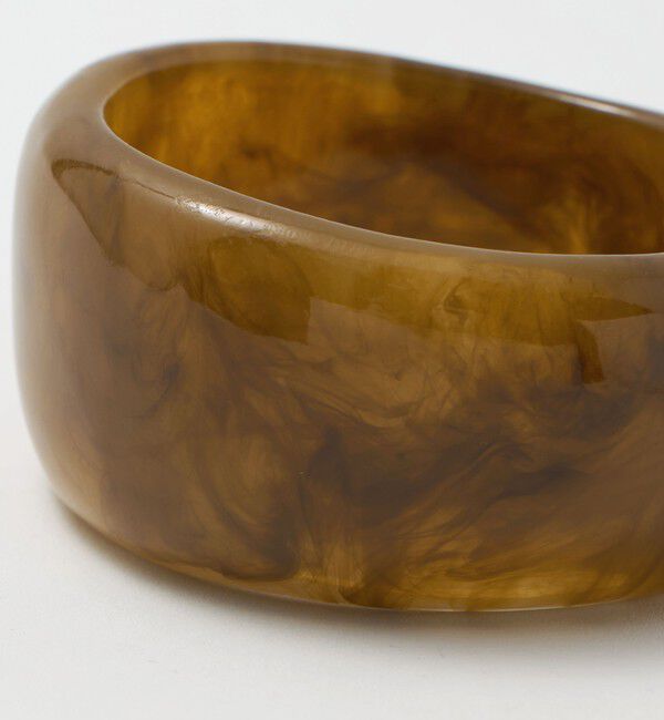 UNITED ARROWS green label relaxing「マーブル ワイドバングル」|ピアス|