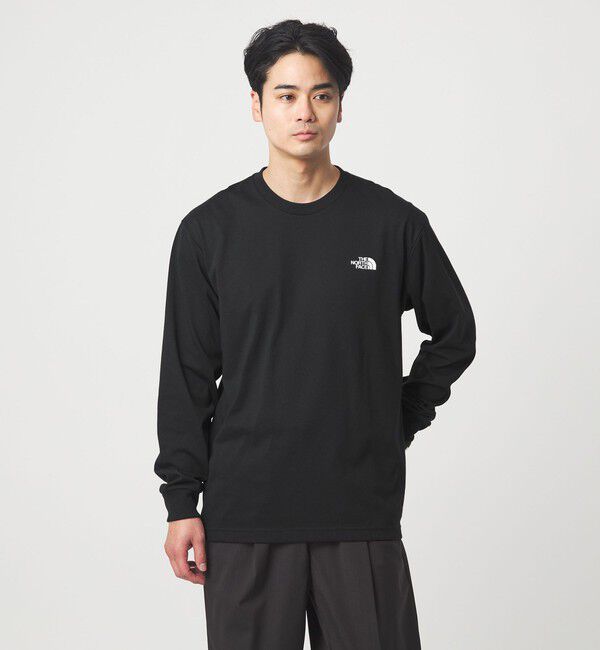 UNITED ARROWS green label relaxing「＜THE NORTH FACE＞バック スクエアロゴ ロングスリーブ 長袖 Tシャツ」|Tシャツ・カットソー|