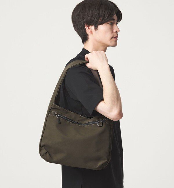 UNITED ARROWS green label relaxing「【WEB限定】マット リップストップ ショルダーバッグ -撥水-」|ショルダー・メッセンジャー|
