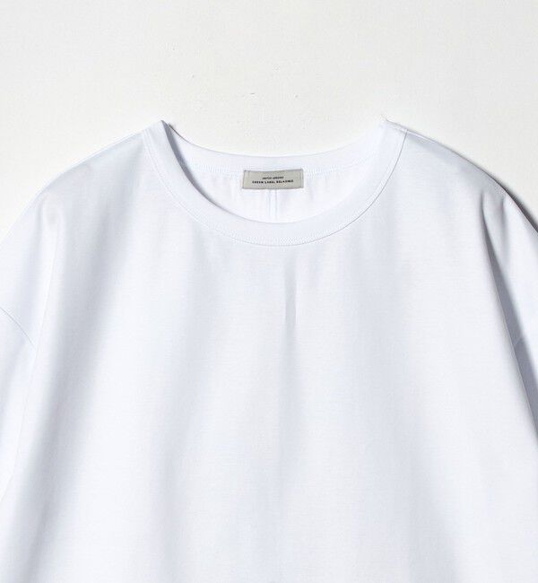 UNITED ARROWS green label relaxing「クロップド ポンチ Tシャツ」|Tシャツ・カットソー|